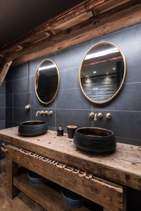 Luxueux Chalet Avec Vue Sur Les Pistes Et Le Hohneck Le Tholy Exterior photo